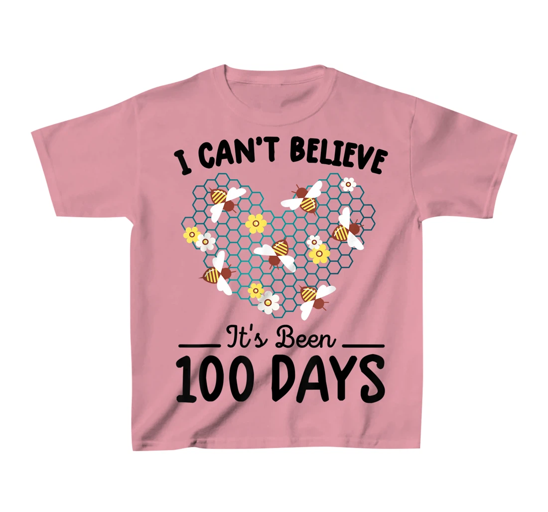 Womens funny teacher shirts for women bee tee 100th day of school T-Shirt, Kid T-Shirt and Women T-Shirt