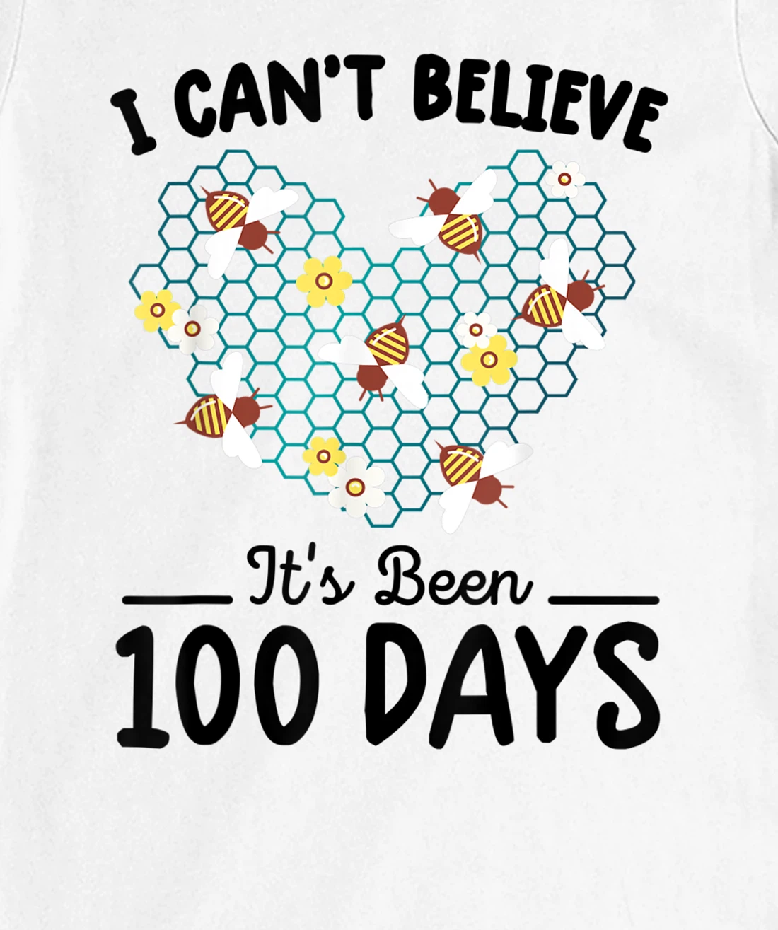 Womens funny teacher shirts for women bee tee 100th day of school T-Shirt, Kid T-Shirt and Women T-Shirt