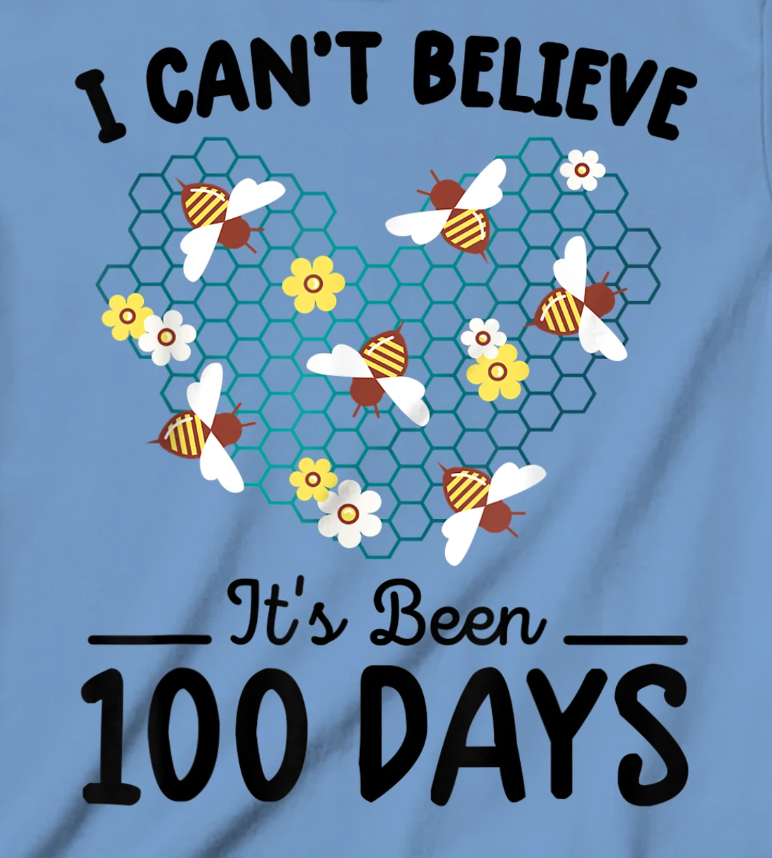 Womens funny teacher shirts for women bee tee 100th day of school T-Shirt, Kid T-Shirt and Women T-Shirt