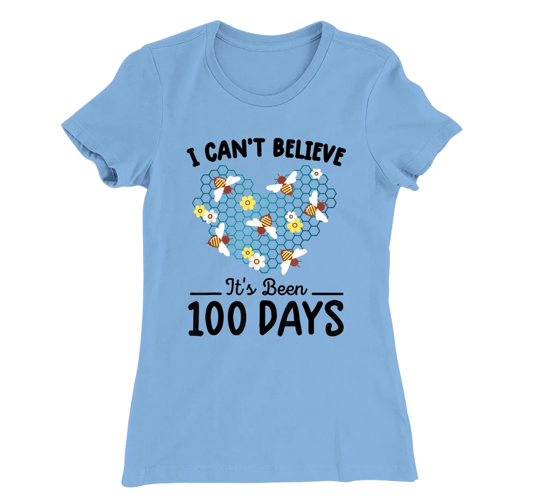 Womens funny teacher shirts for women bee tee 100th day of school T-Shirt, Kid T-Shirt and Women T-Shirt