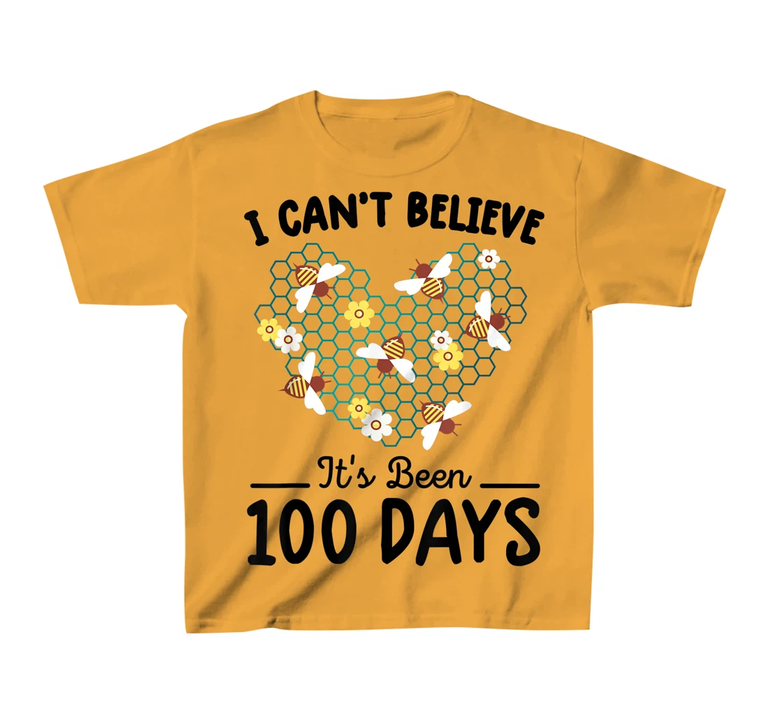 Womens funny teacher shirts for women bee tee 100th day of school T-Shirt, Kid T-Shirt and Women T-Shirt