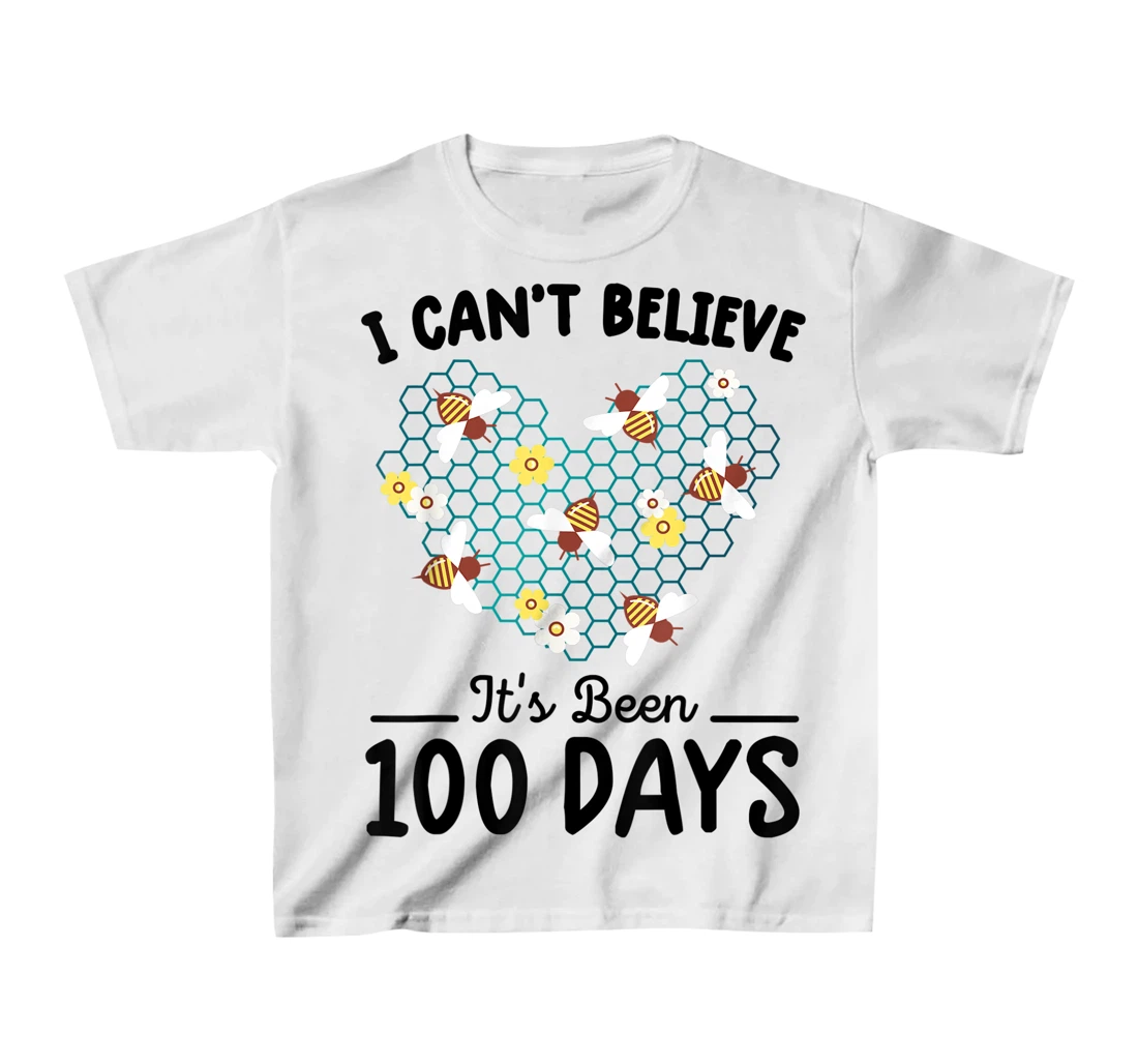 Womens funny teacher shirts for women bee tee 100th day of school T-Shirt, Kid T-Shirt and Women T-Shirt