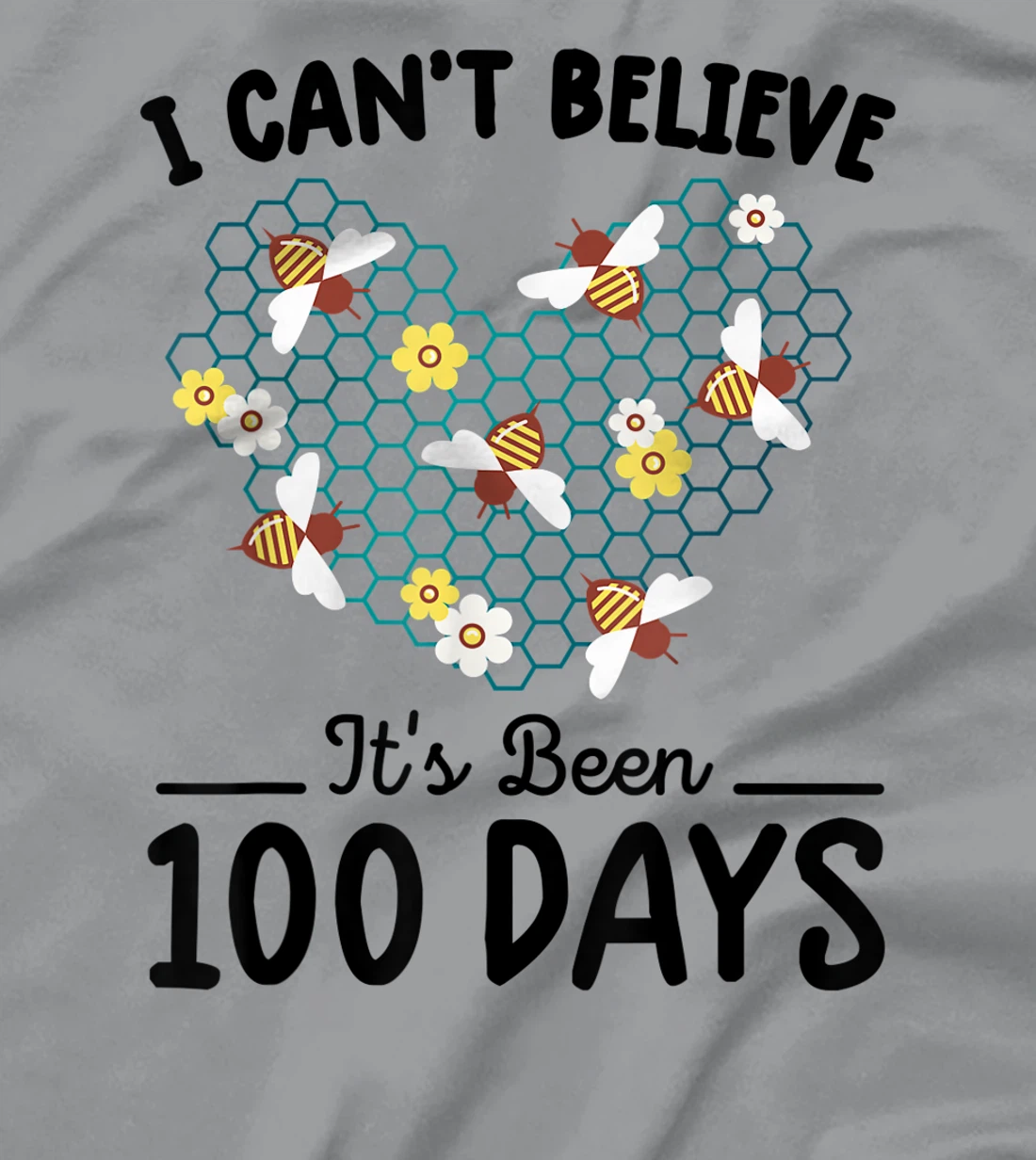 Womens funny teacher shirts for women bee tee 100th day of school T-Shirt, Kid T-Shirt and Women T-Shirt