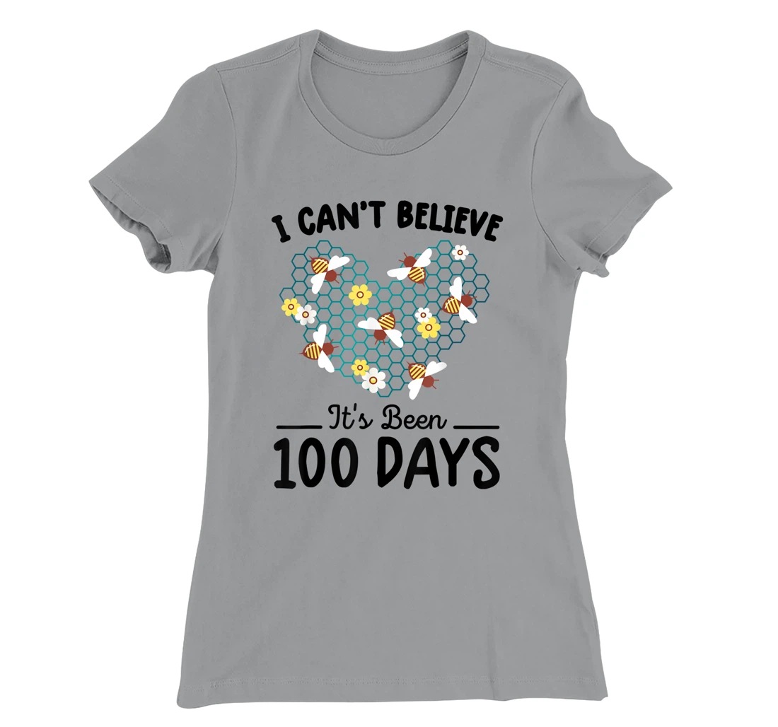 Womens funny teacher shirts for women bee tee 100th day of school T-Shirt, Kid T-Shirt and Women T-Shirt
