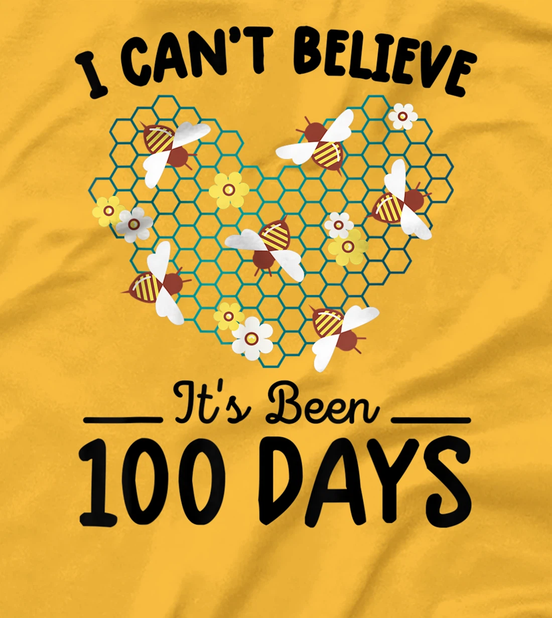 Womens funny teacher shirts for women bee tee 100th day of school T-Shirt, Kid T-Shirt and Women T-Shirt