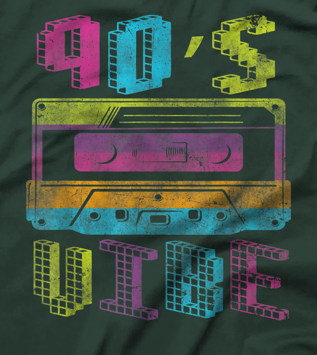 Retro Aesthetic Costume Party Outfit - 90s Vibe T-Shirt, Kid T-Shirt and Women T-Shirt
