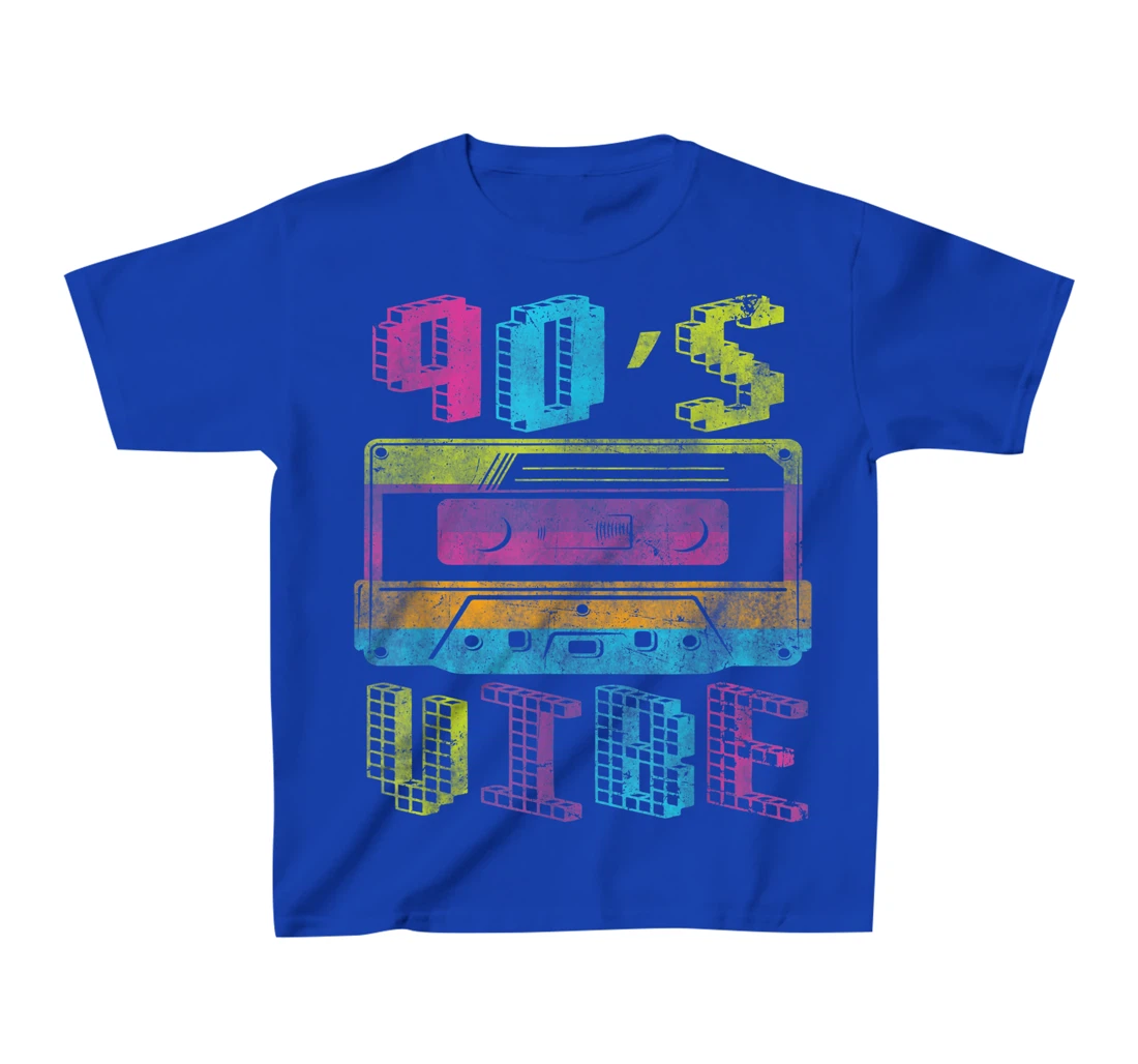 Retro Aesthetic Costume Party Outfit - 90s Vibe T-Shirt, Kid T-Shirt and Women T-Shirt
