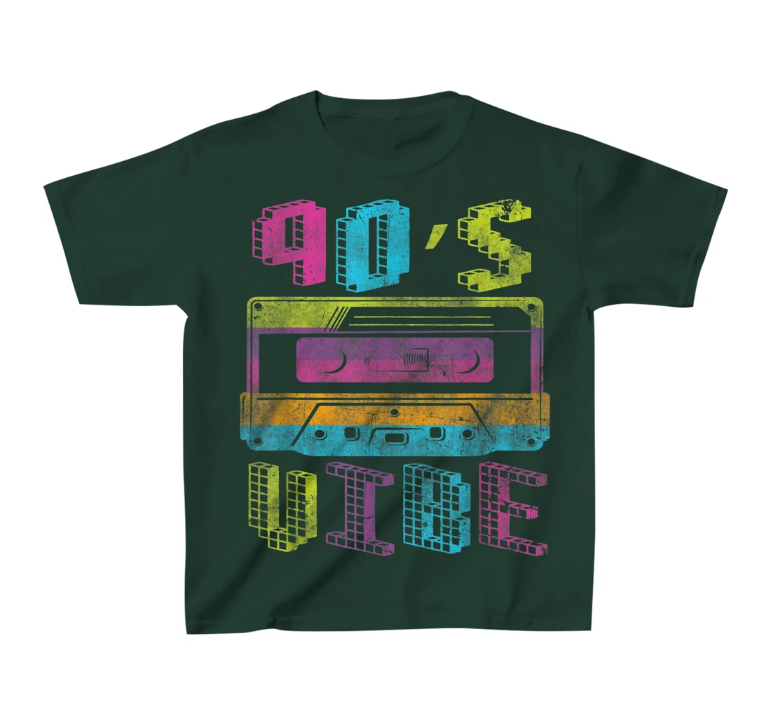 Retro Aesthetic Costume Party Outfit - 90s Vibe T-Shirt, Kid T-Shirt and Women T-Shirt
