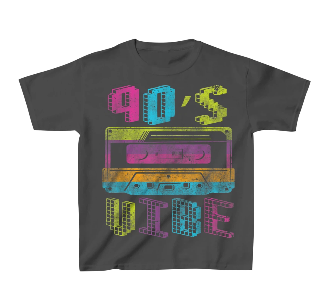 Retro Aesthetic Costume Party Outfit - 90s Vibe T-Shirt, Kid T-Shirt and Women T-Shirt
