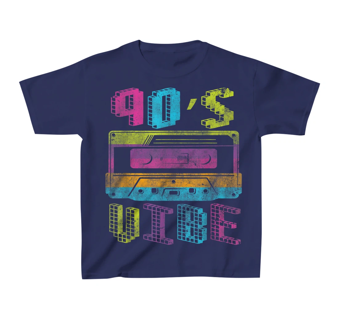 Retro Aesthetic Costume Party Outfit - 90s Vibe T-Shirt, Kid T-Shirt and Women T-Shirt