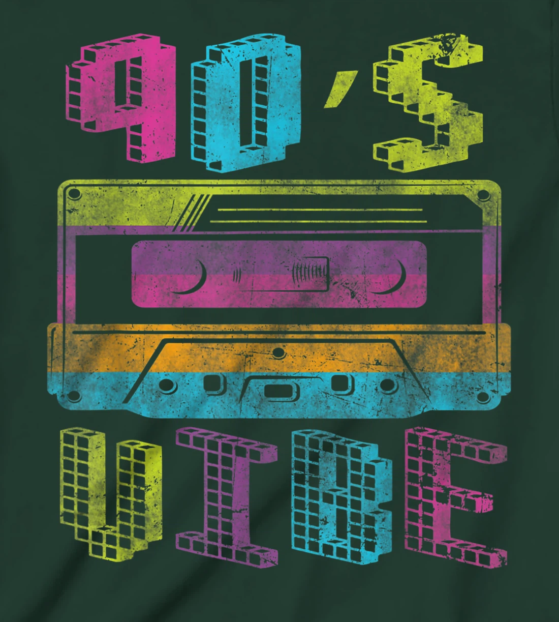 Retro Aesthetic Costume Party Outfit - 90s Vibe T-Shirt, Kid T-Shirt and Women T-Shirt