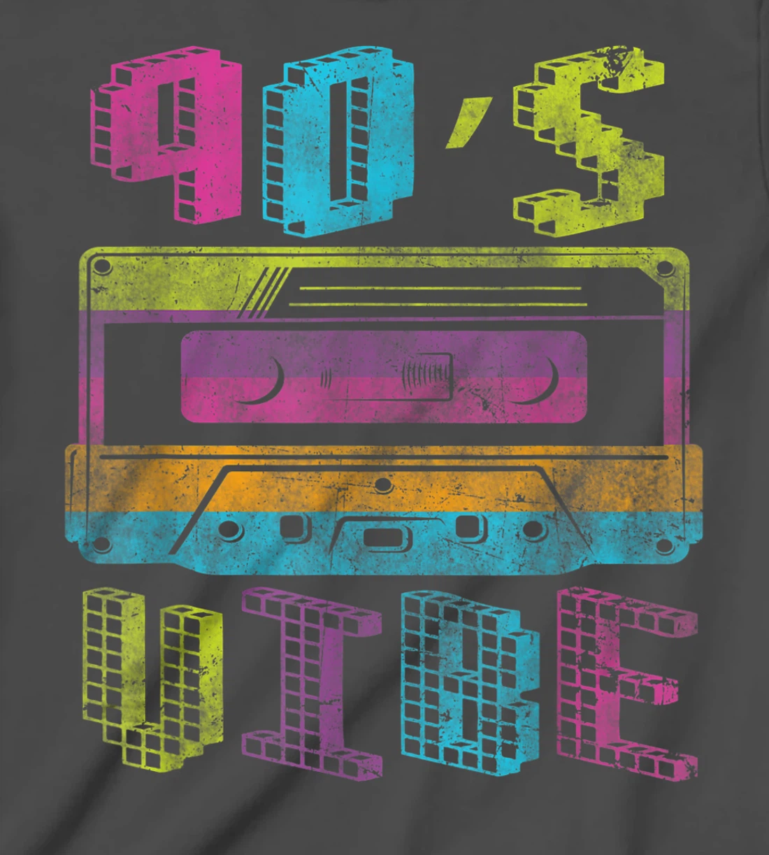 Retro Aesthetic Costume Party Outfit - 90s Vibe T-Shirt, Kid T-Shirt and Women T-Shirt