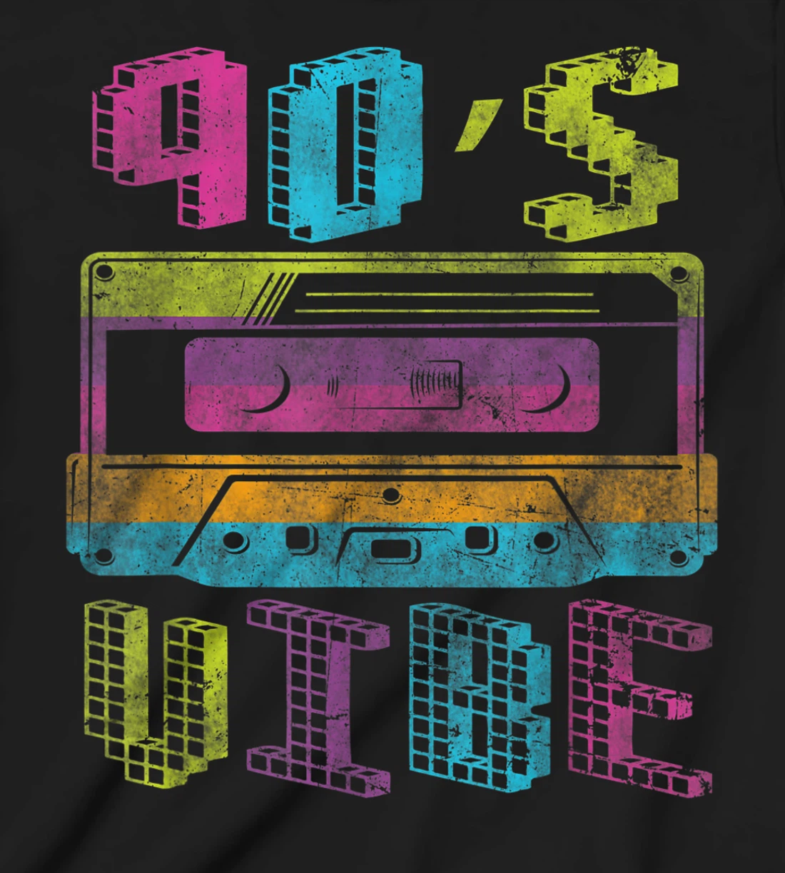 Retro Aesthetic Costume Party Outfit - 90s Vibe T-Shirt, Kid T-Shirt and Women T-Shirt