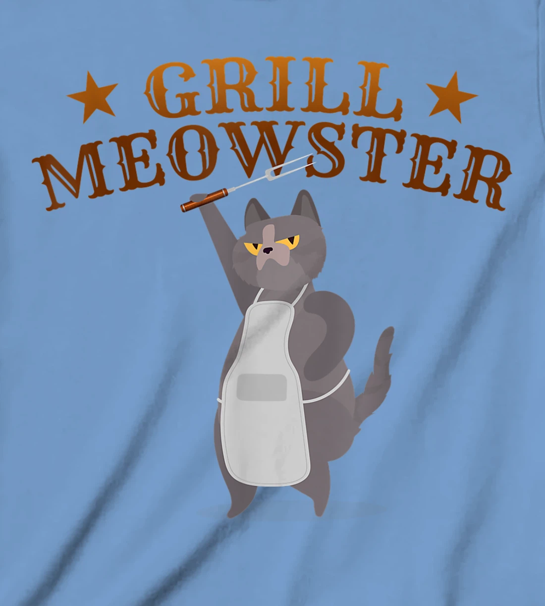 Womens Grill Meowster BBQ Barbecue Grilling Gifts for Grill Master T-Shirt, Kid T-Shirt and Women T-Shirt