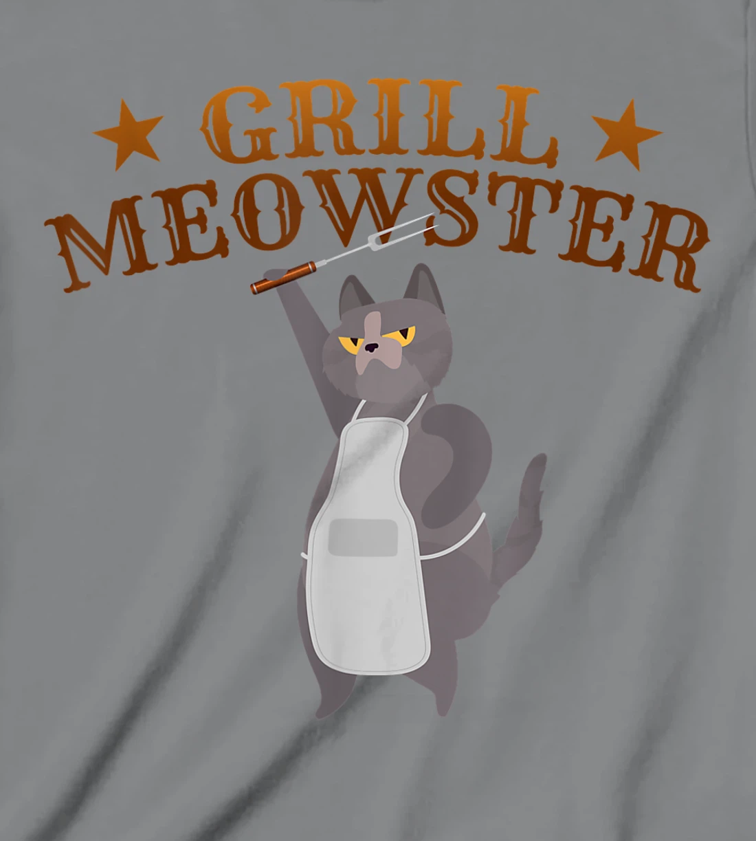 Womens Grill Meowster BBQ Barbecue Grilling Gifts for Grill Master T-Shirt, Kid T-Shirt and Women T-Shirt