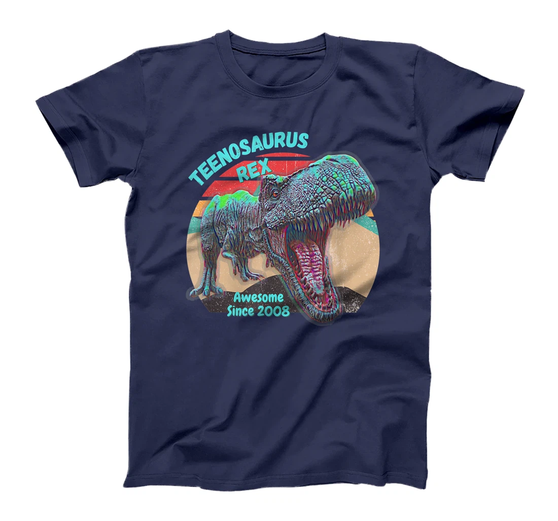 Teenosaurus - New Teenager - Awesome Since 2008 T-Shirt, Kid T-Shirt and Women T-Shirt