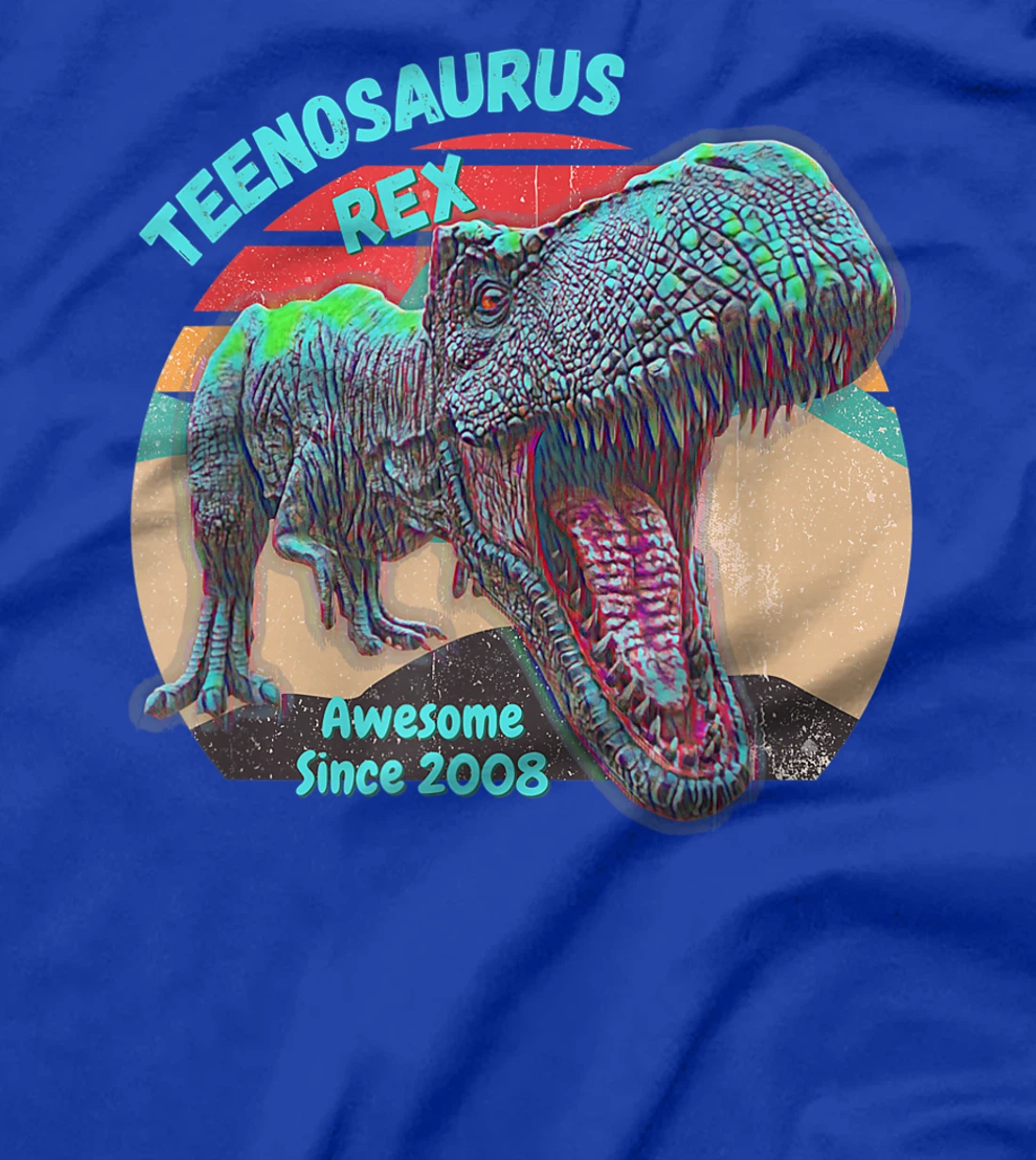 Teenosaurus - New Teenager - Awesome Since 2008 T-Shirt, Kid T-Shirt and Women T-Shirt