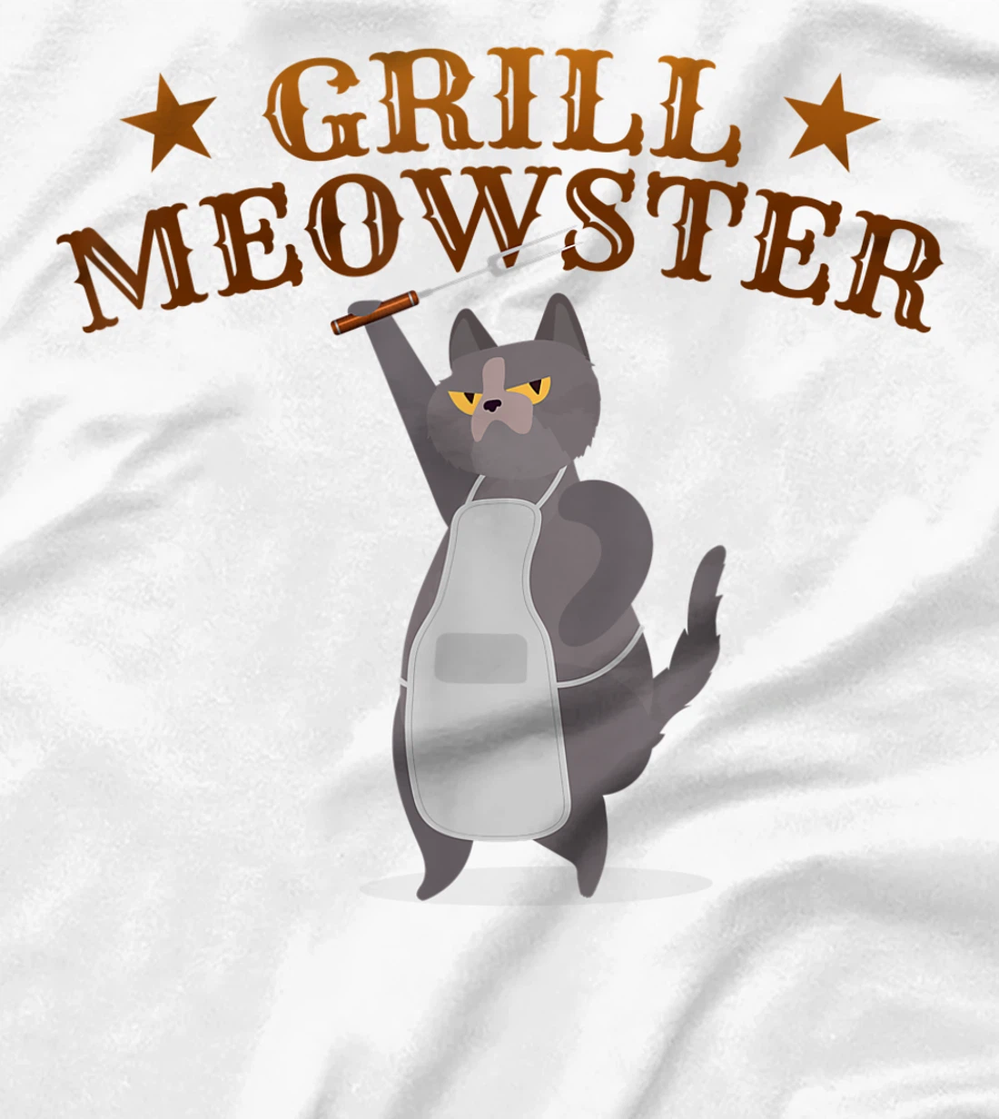 Womens Grill Meowster BBQ Barbecue Grilling Gifts for Grill Master T-Shirt, Kid T-Shirt and Women T-Shirt