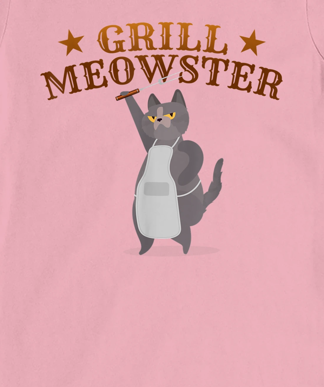 Womens Grill Meowster BBQ Barbecue Grilling Gifts for Grill Master T-Shirt, Kid T-Shirt and Women T-Shirt