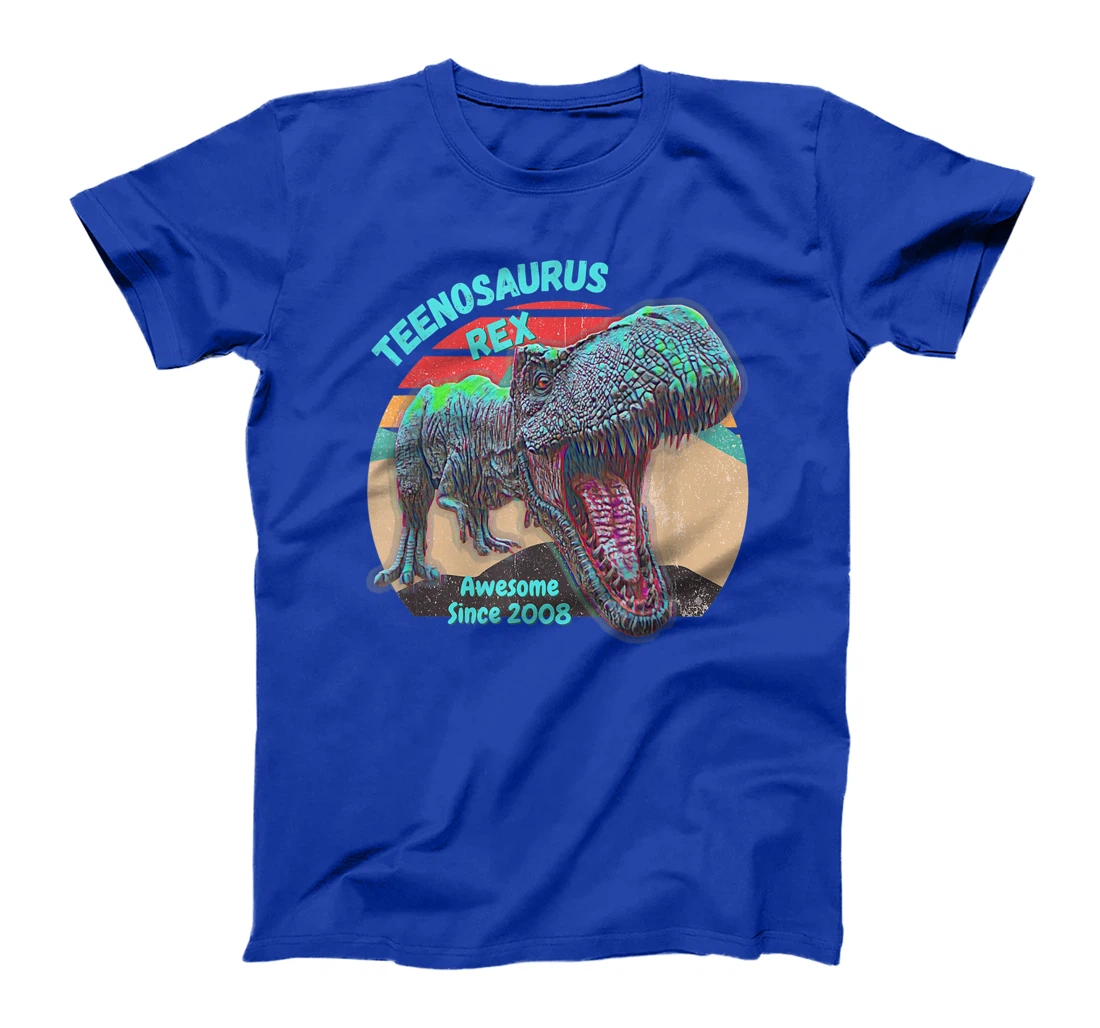 Teenosaurus - New Teenager - Awesome Since 2008 T-Shirt, Kid T-Shirt and Women T-Shirt