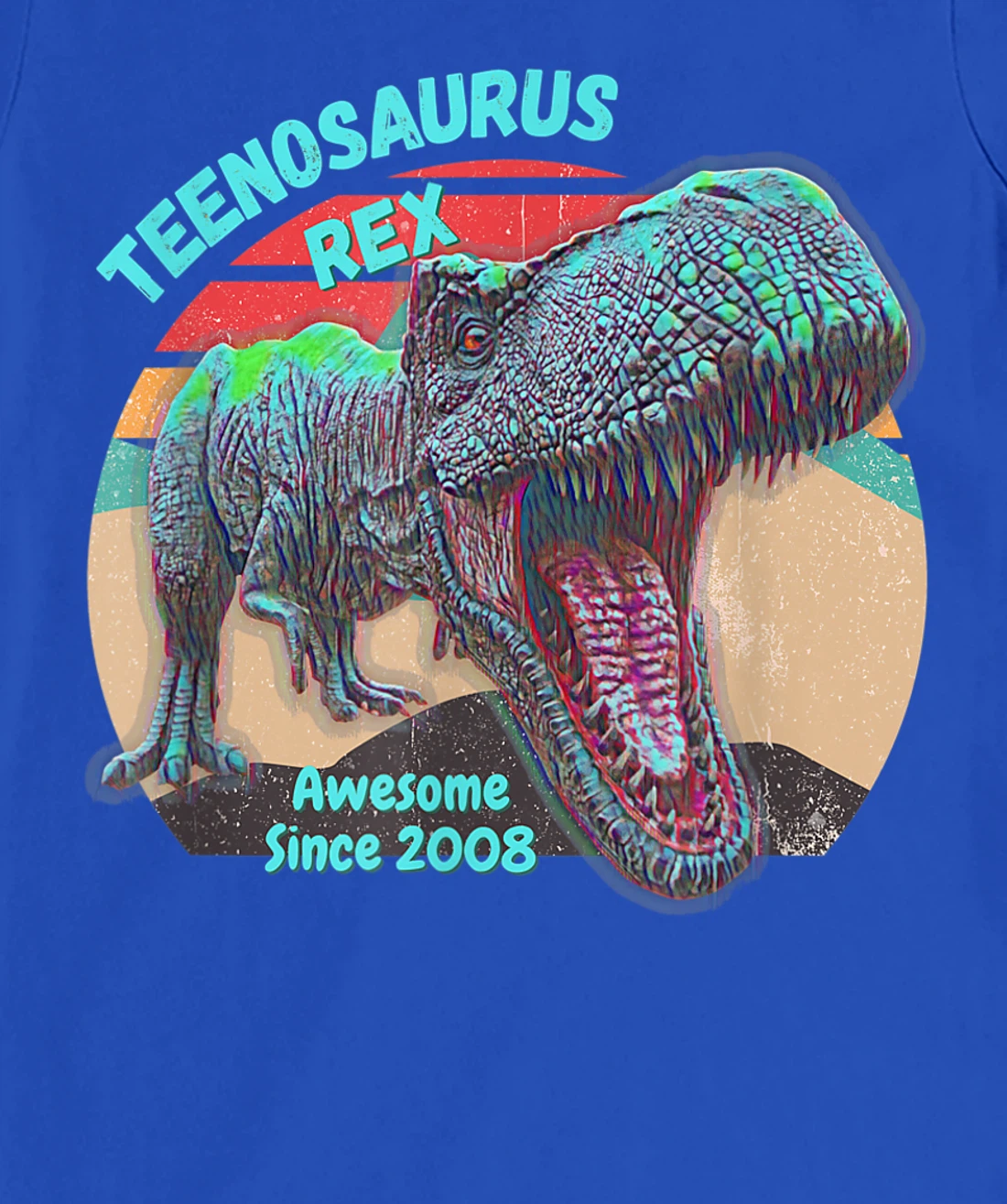 Teenosaurus - New Teenager - Awesome Since 2008 T-Shirt, Kid T-Shirt and Women T-Shirt