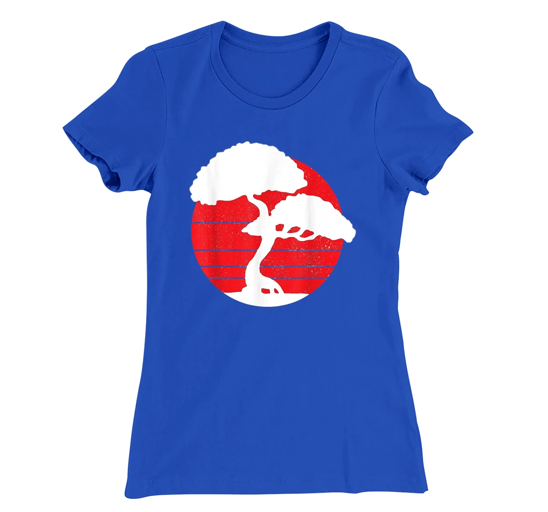 Bonsai Tree Vintage Japanese Flag Zen Bonsai Master Gift Men T-Shirt, Women T-Shirt