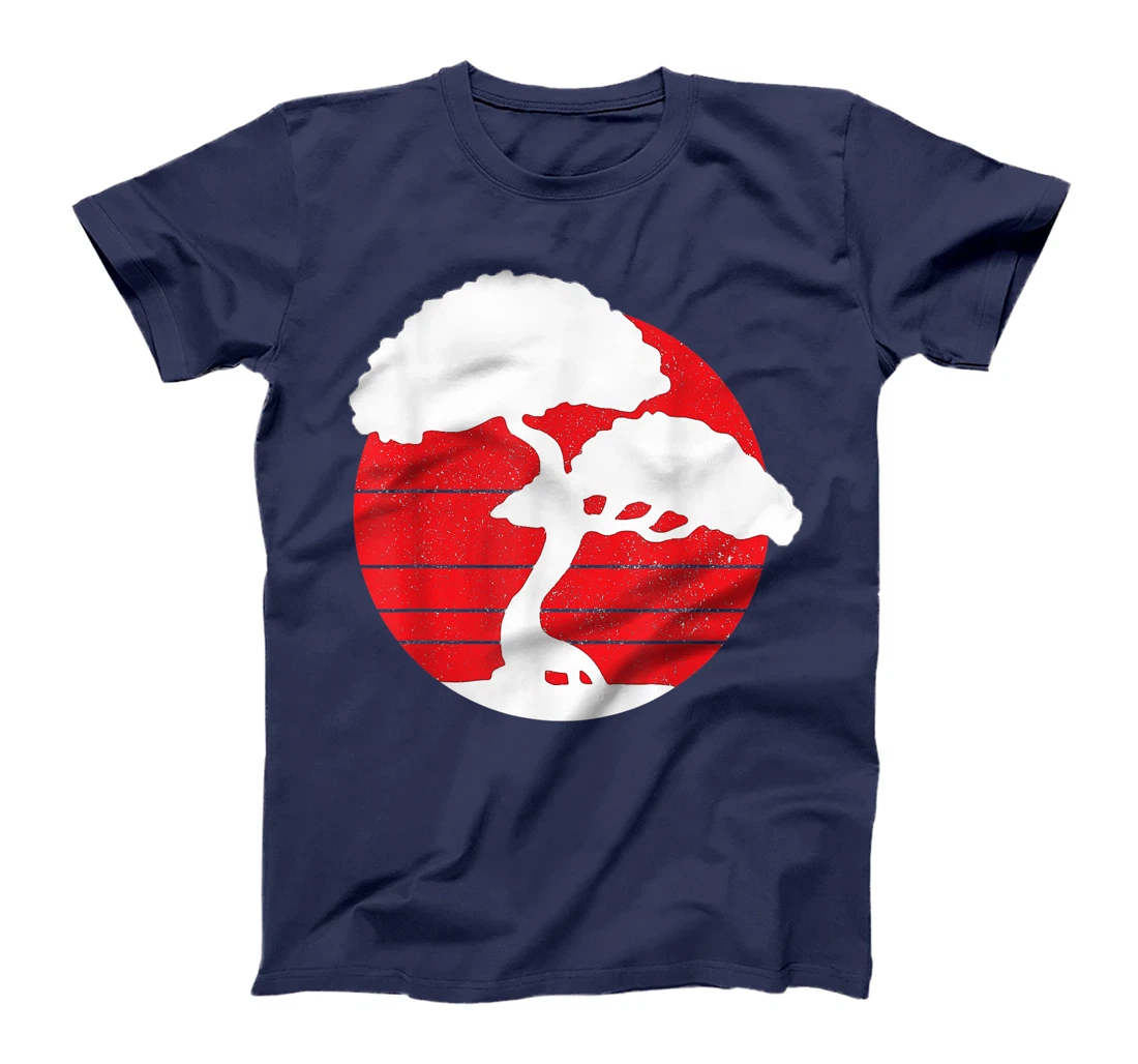 Bonsai Tree Vintage Japanese Flag Zen Bonsai Master Gift Men T-Shirt, Women T-Shirt
