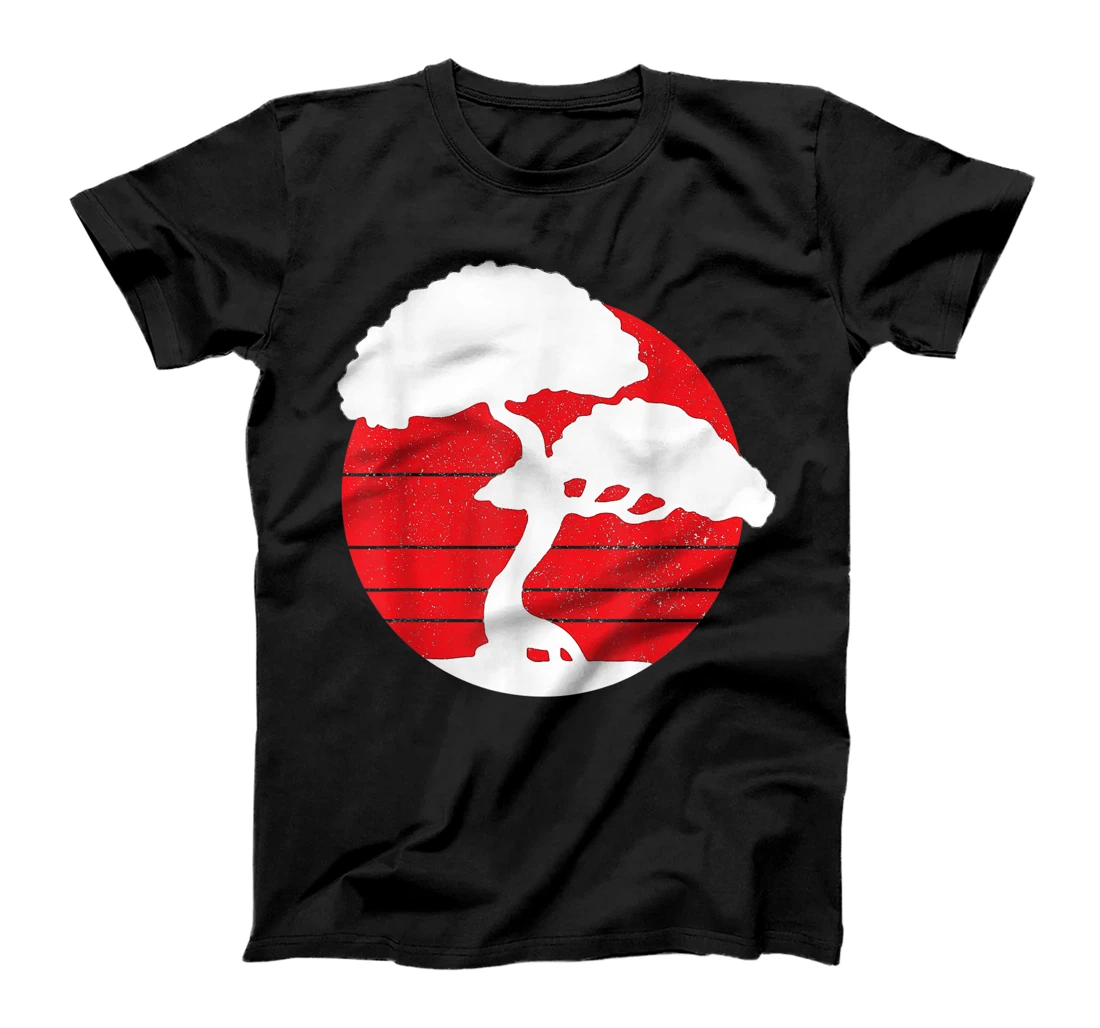 Bonsai Tree Vintage Japanese Flag Zen Bonsai Master Gift Men T-Shirt, Women T-Shirt