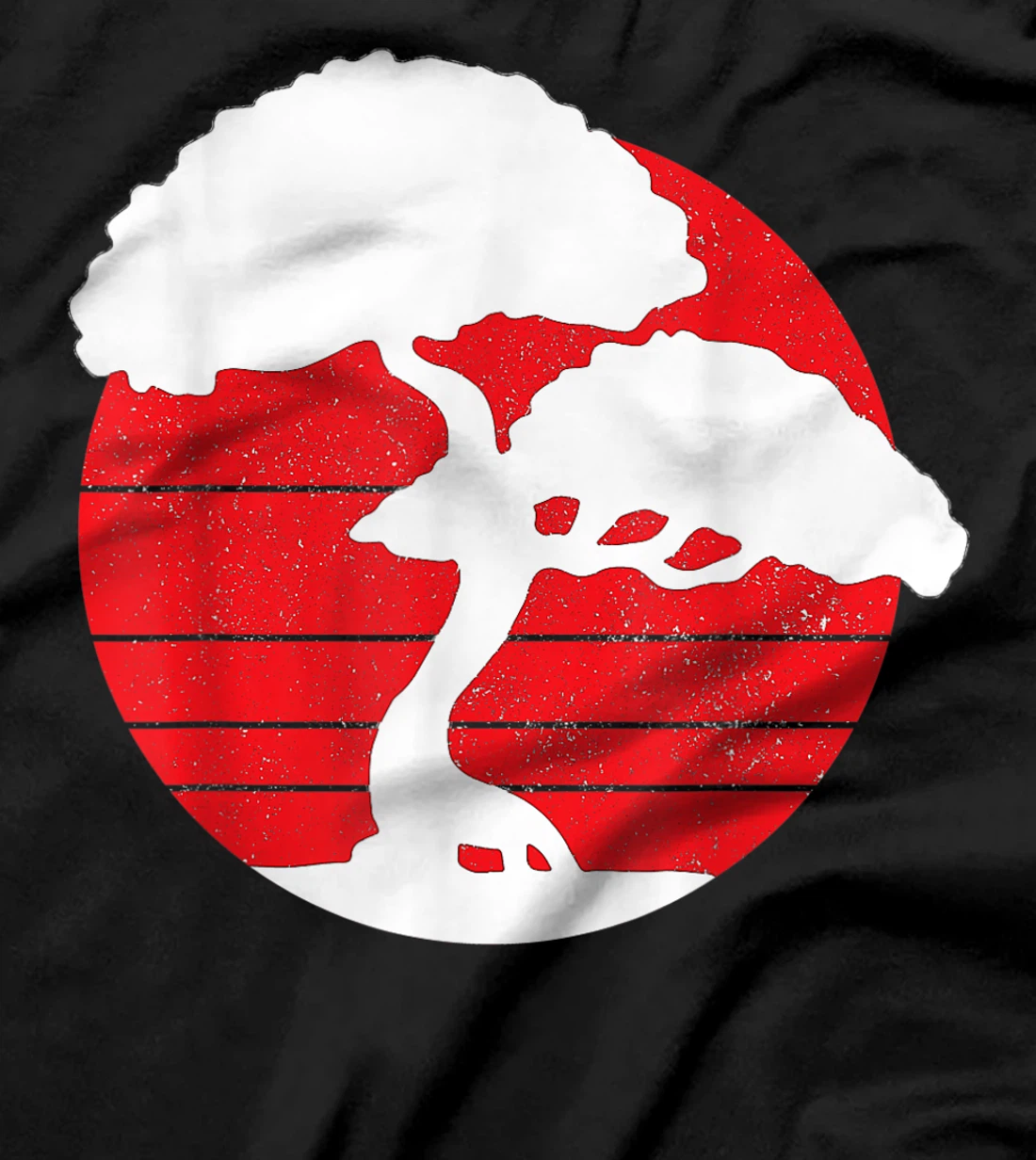 Bonsai Tree Vintage Japanese Flag Zen Bonsai Master Gift Men T-Shirt, Women T-Shirt