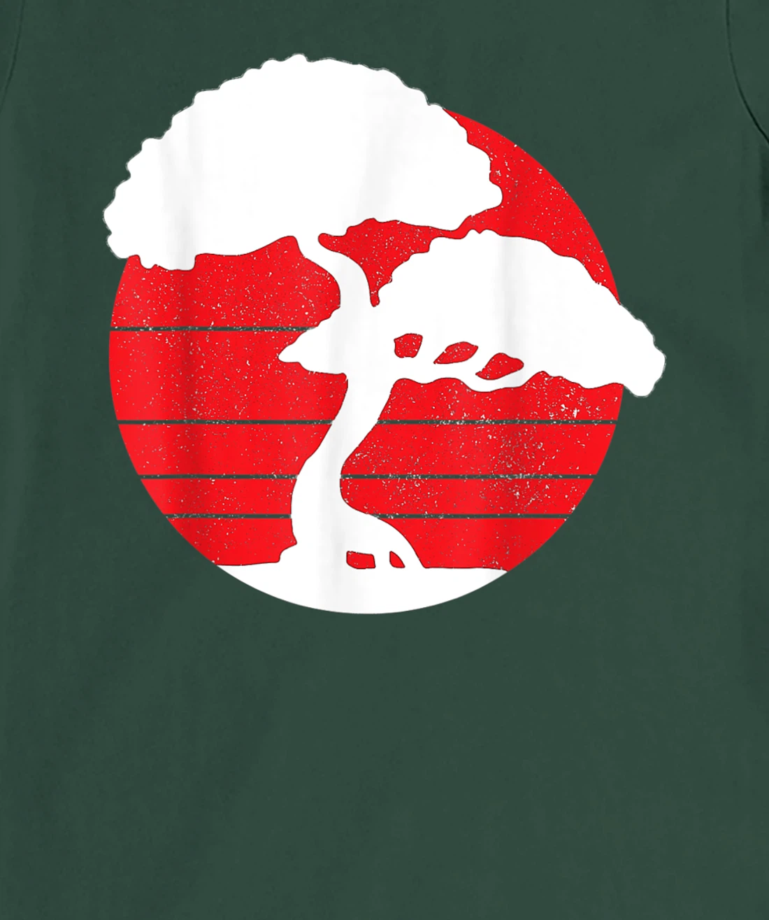 Bonsai Tree Vintage Japanese Flag Zen Bonsai Master Gift Men T-Shirt, Women T-Shirt