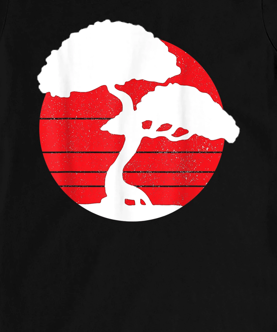 Bonsai Tree Vintage Japanese Flag Zen Bonsai Master Gift Men T-Shirt, Women T-Shirt