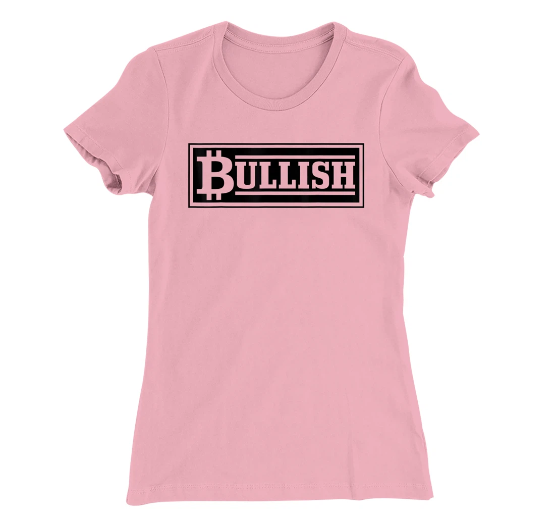 Bitcoin Bull Vintage Logo HODL Investor Trader BTC Gift T-Shirt, Women T-Shirt