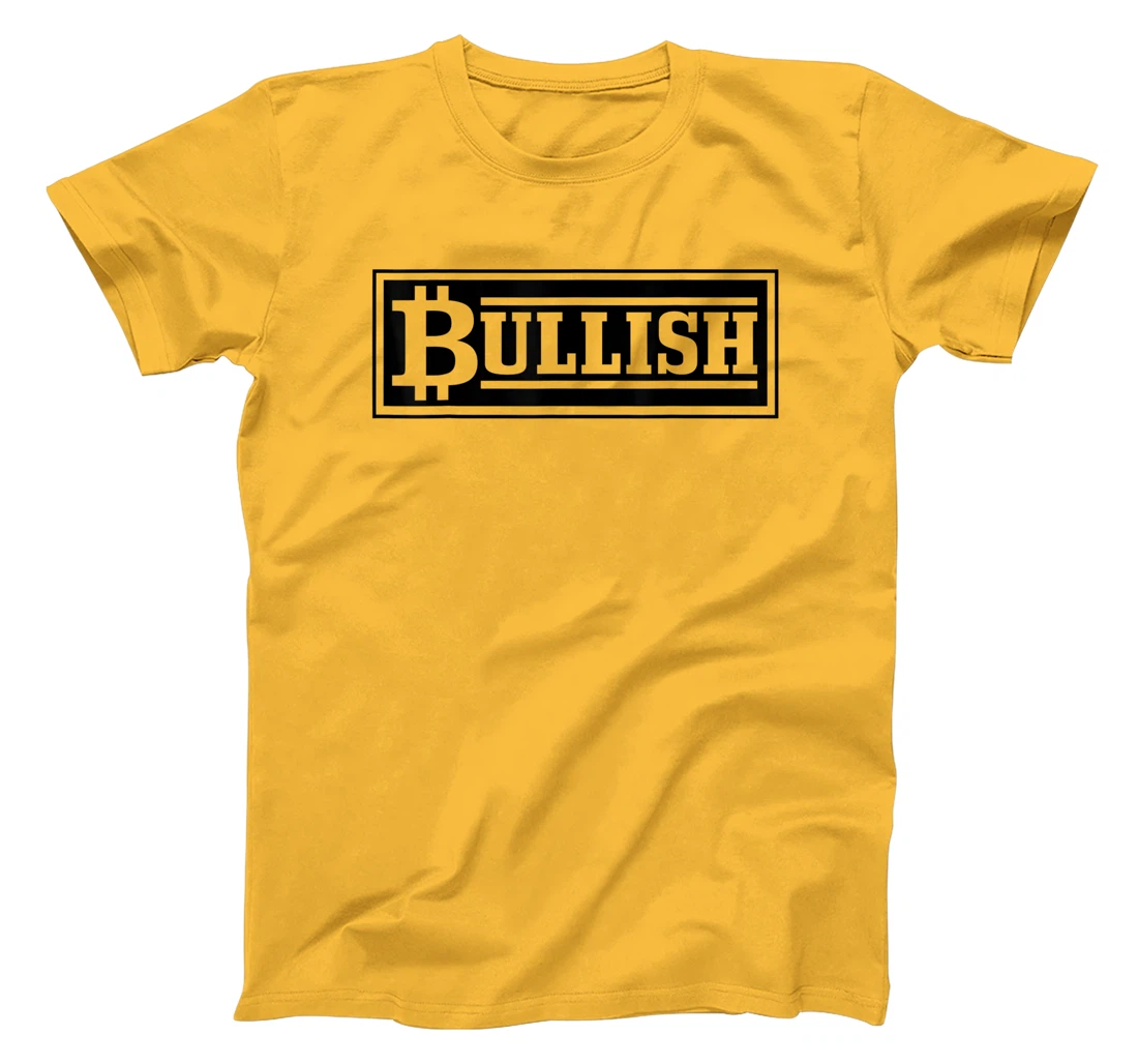 Bitcoin Bull Vintage Logo HODL Investor Trader BTC Gift T-Shirt, Women T-Shirt