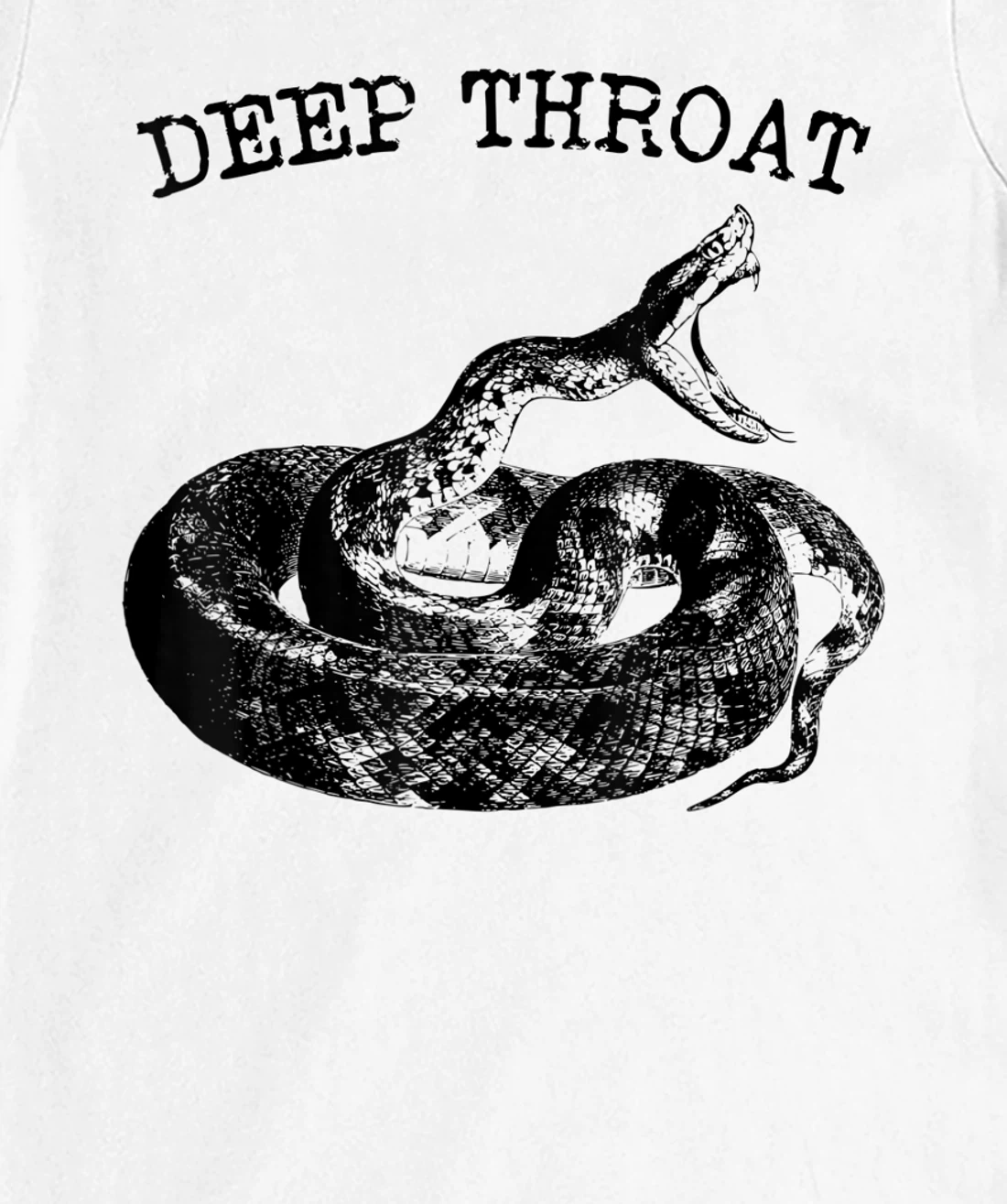 Womens Deep-Throat-Viper-Cobra-Venomous-Snake T-Shirt, Women T-Shirt