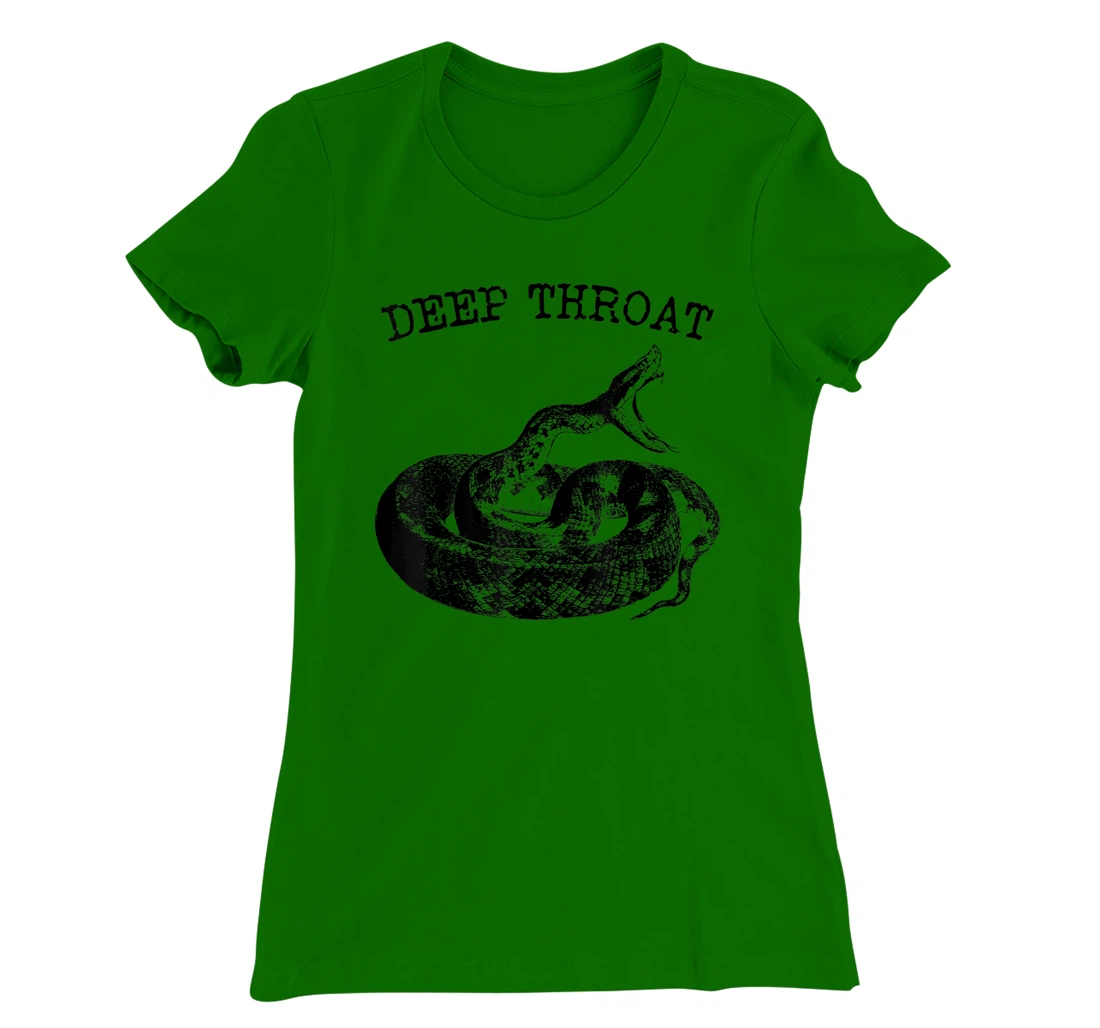 Womens Deep-Throat-Viper-Cobra-Venomous-Snake T-Shirt, Women T-Shirt