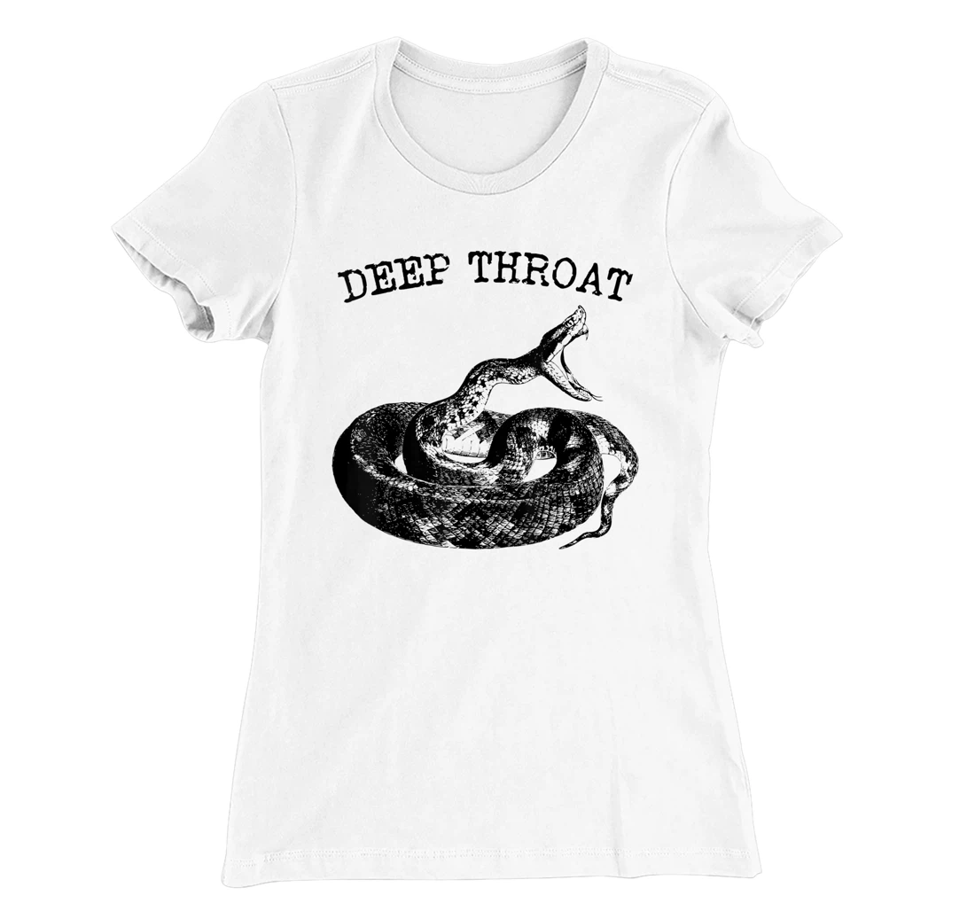 Womens Deep-Throat-Viper-Cobra-Venomous-Snake T-Shirt, Women T-Shirt