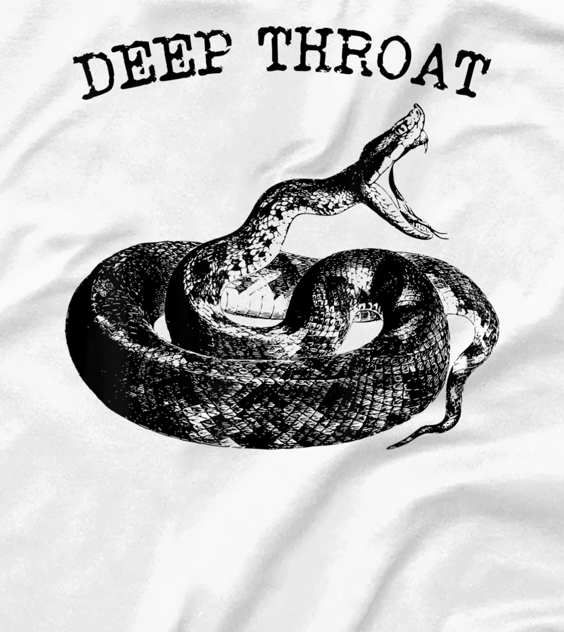 Womens Deep-Throat-Viper-Cobra-Venomous-Snake T-Shirt, Women T-Shirt