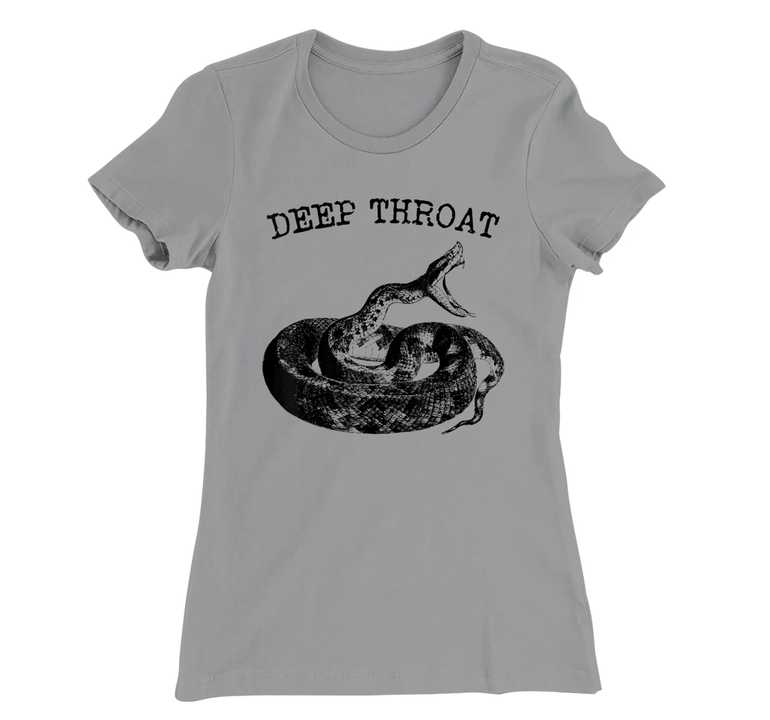 Womens Deep-Throat-Viper-Cobra-Venomous-Snake T-Shirt, Women T-Shirt