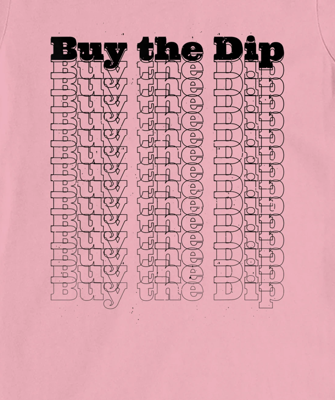 Womens Buy The Dip Repeat Text Crypto Investor Investment Stocks T-Shirt, Women T-Shirt
