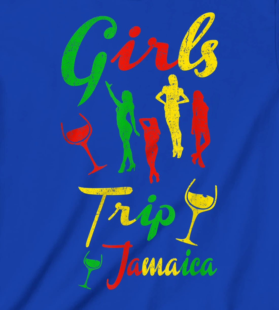 Jamaica Girls Trip Jamaican summer Vacation Reggae Gift T-Shirt, Kid T-Shirt and Women T-Shirt