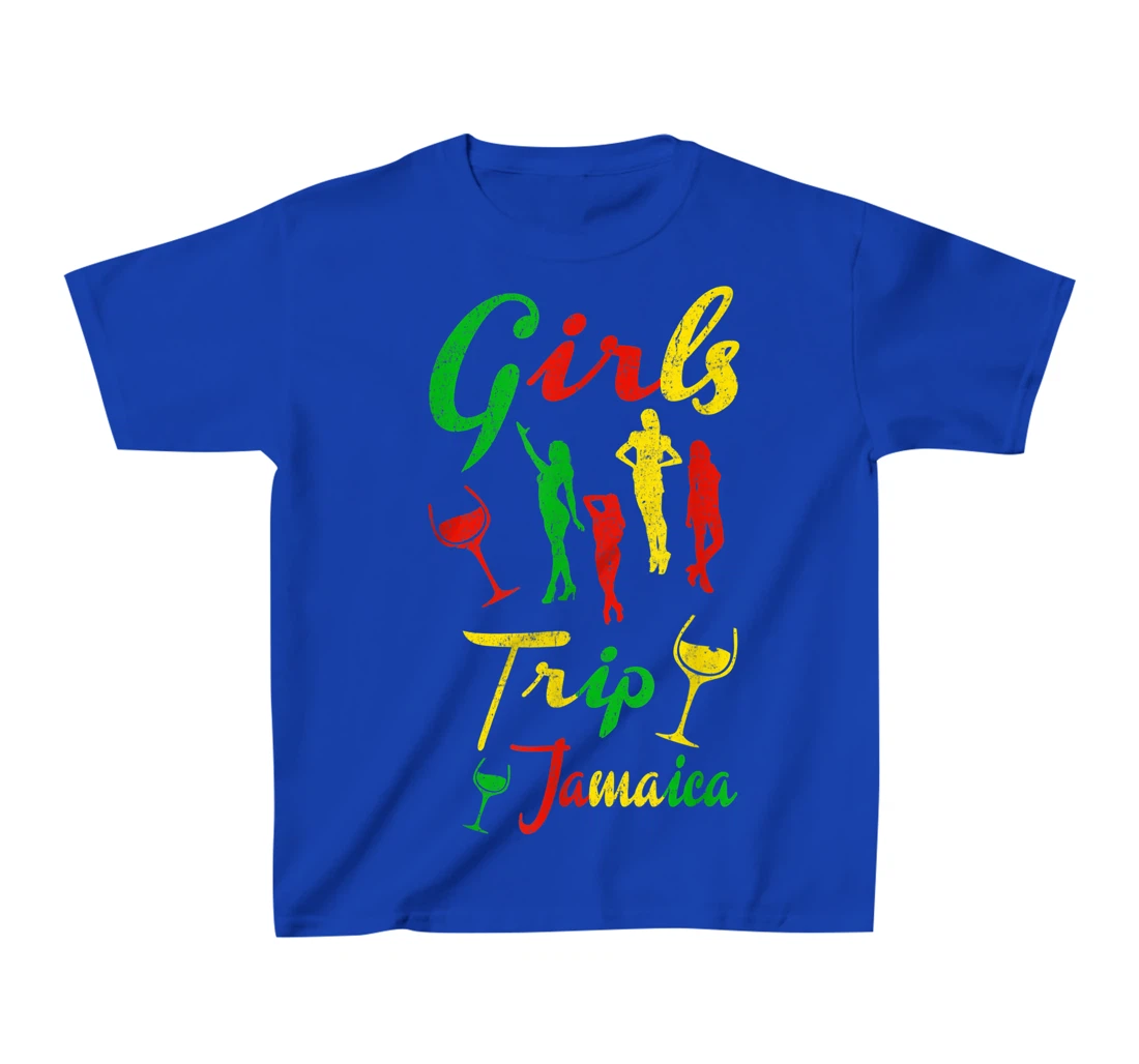 Jamaica Girls Trip Jamaican summer Vacation Reggae Gift T-Shirt, Kid T-Shirt and Women T-Shirt