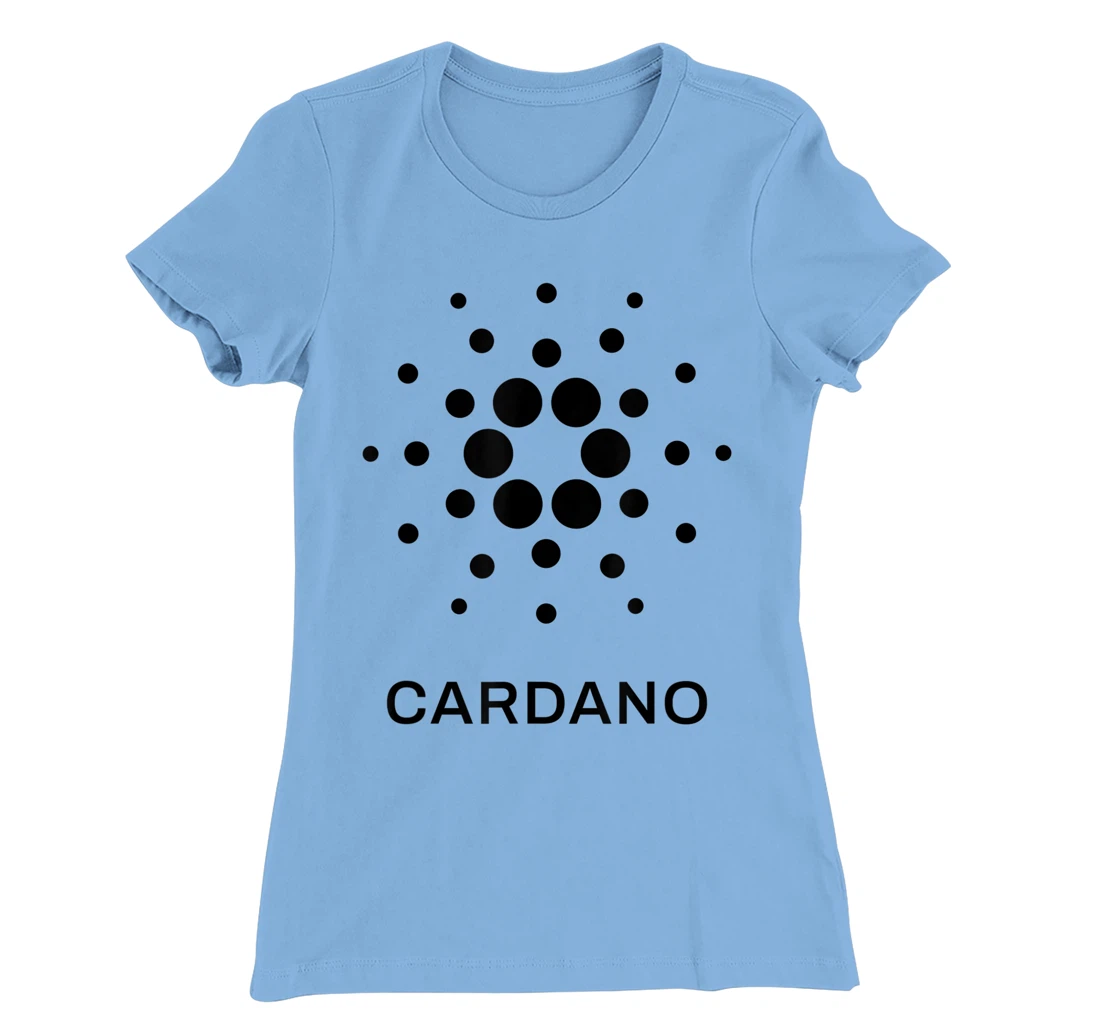 Womens Cardano Coin ADA Crypto Mining Cryptocurrency Miner Wallet T-Shirt, Kid T-Shirt and Women T-Shirt
