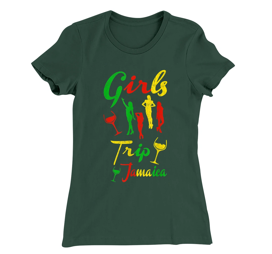 Jamaica Girls Trip Jamaican summer Vacation Reggae Gift T-Shirt, Kid T-Shirt and Women T-Shirt