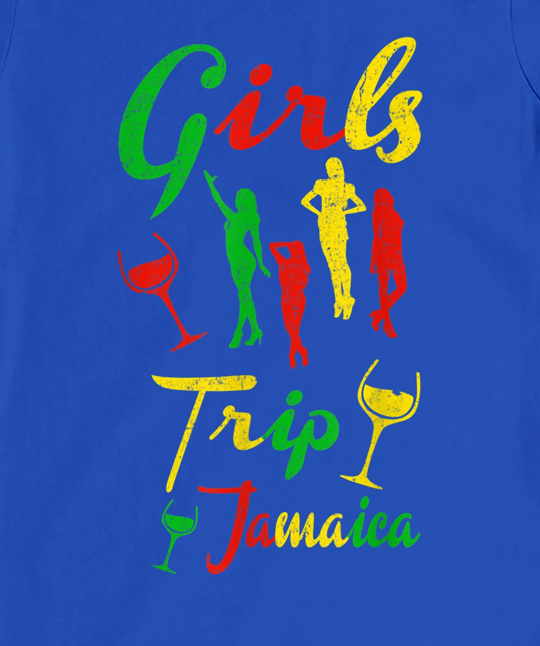 Jamaica Girls Trip Jamaican summer Vacation Reggae Gift T-Shirt, Kid T-Shirt and Women T-Shirt