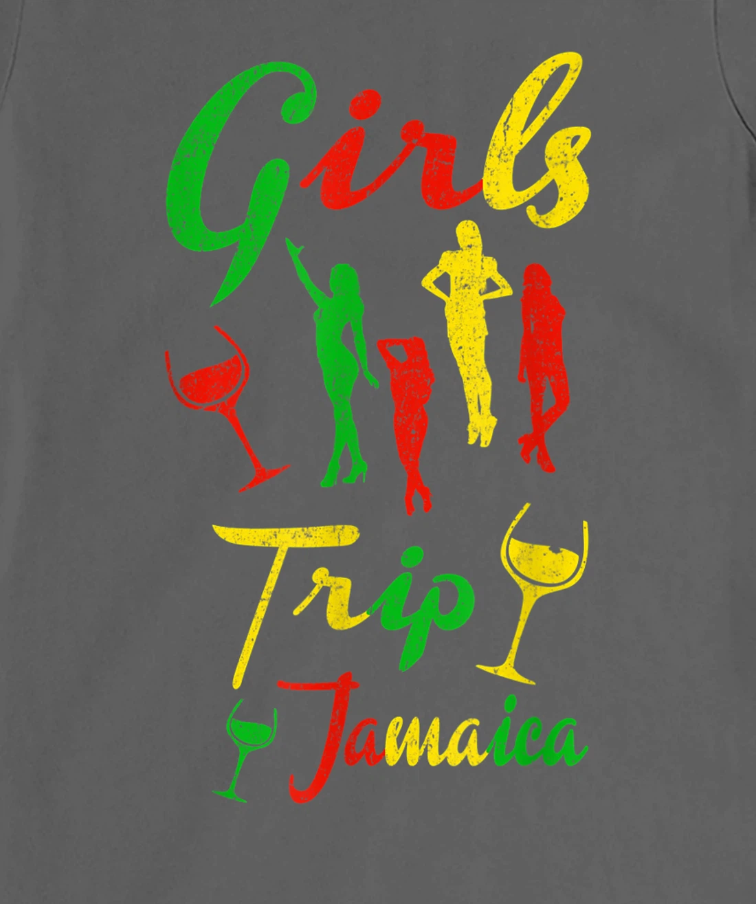 Jamaica Girls Trip Jamaican summer Vacation Reggae Gift T-Shirt, Kid T-Shirt and Women T-Shirt