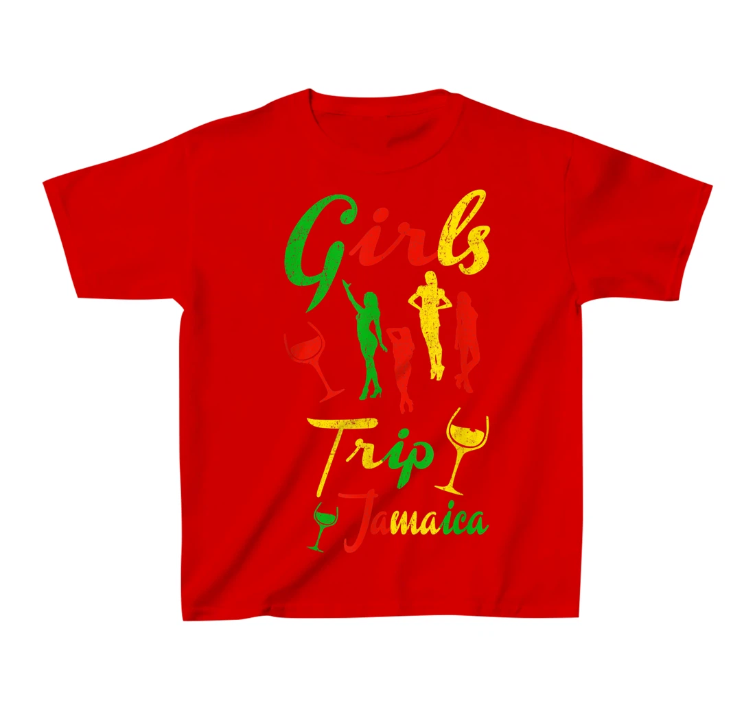 Jamaica Girls Trip Jamaican summer Vacation Reggae Gift T-Shirt, Kid T-Shirt and Women T-Shirt