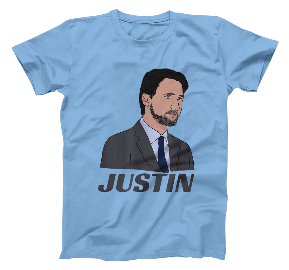 Womens Canadian Prime Minister Justin Trudeau (with Beard) T-Shirt, Kid T-Shirt and Women T-Shirt