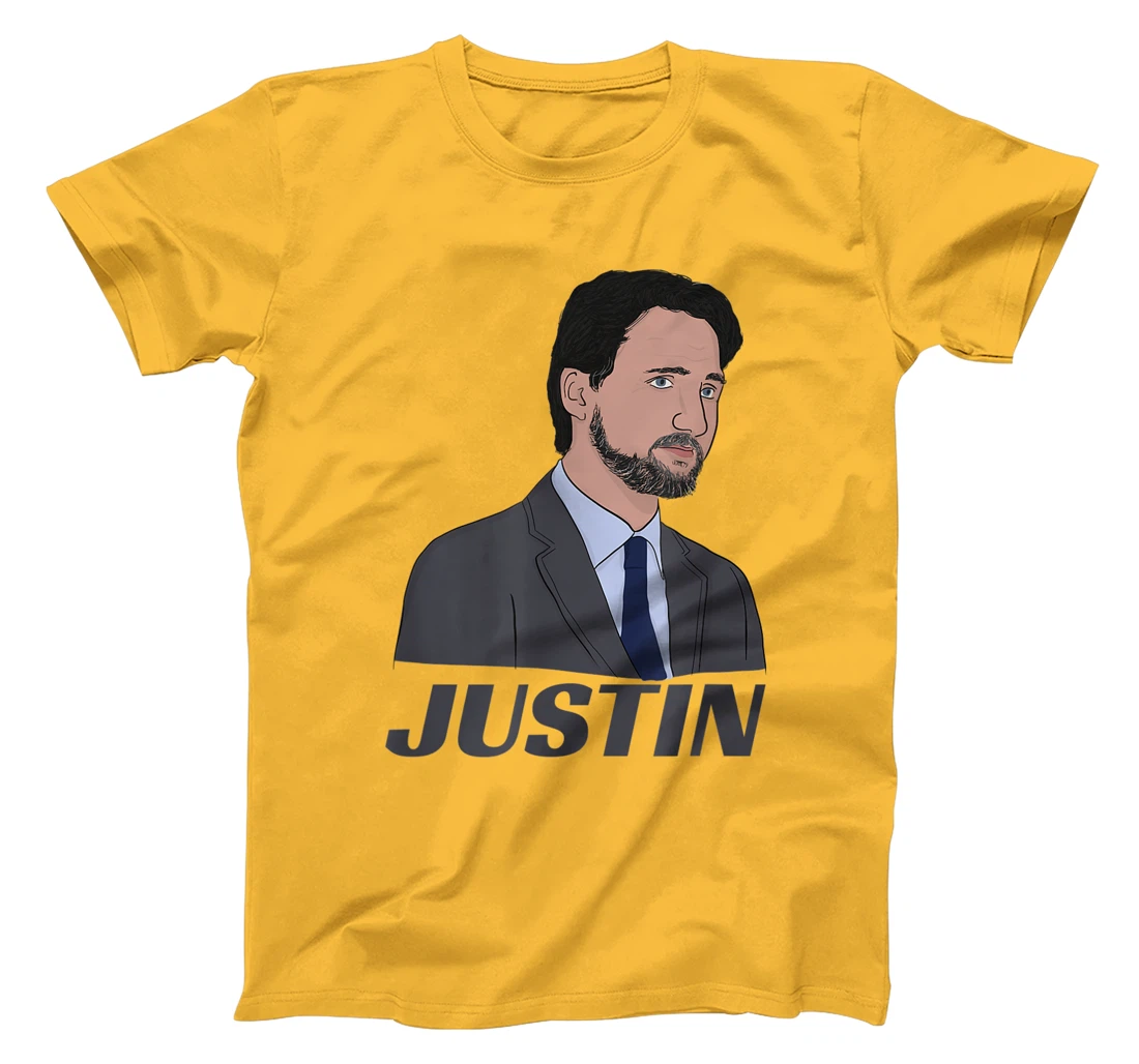Womens Canadian Prime Minister Justin Trudeau (with Beard) T-Shirt, Kid T-Shirt and Women T-Shirt