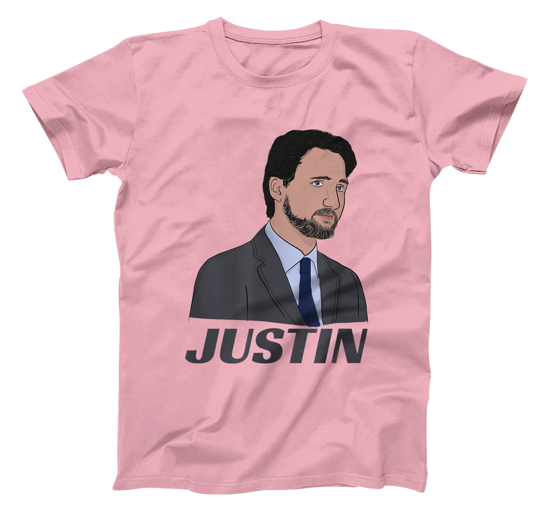 Womens Canadian Prime Minister Justin Trudeau (with Beard) T-Shirt, Kid T-Shirt and Women T-Shirt