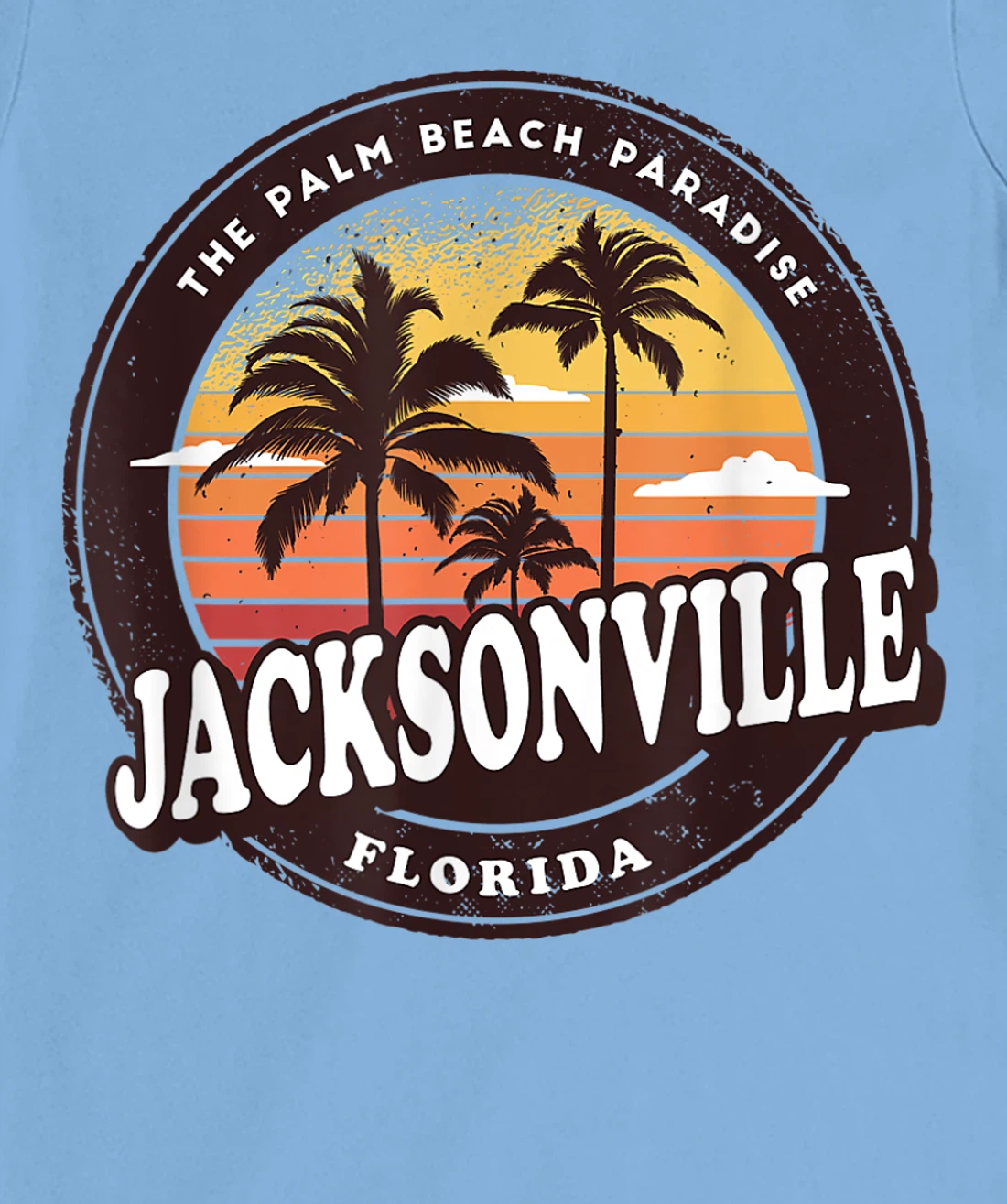 Womens Jacksonville Florida USA Vintage Design / Gift T-Shirt, Women T-Shirt